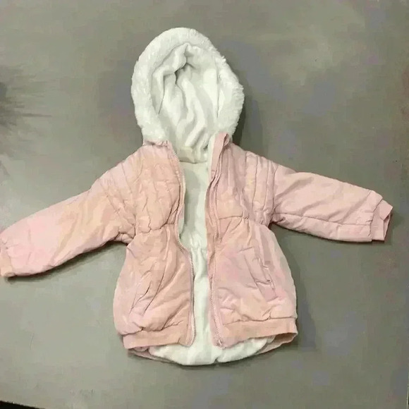 Macy's First Impressions Baby / Toddler Girl Puffer Jacket - Picture 1 of 13